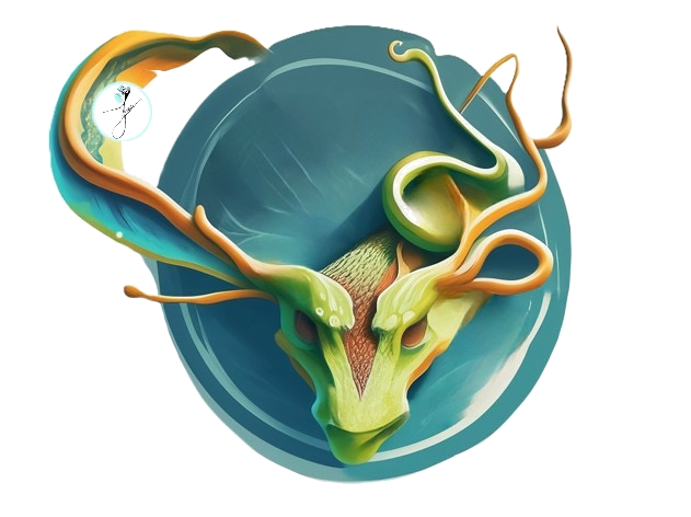 Quimera Turquesa, obra de NineGrace